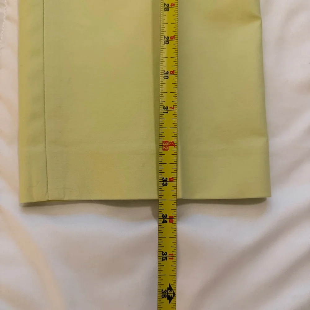 Ann Taylor Lime Straight Leg Pants - Picture 7 of 9